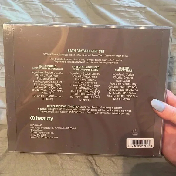 NWT Target Bath Crystals Set - Picture 2 of 3